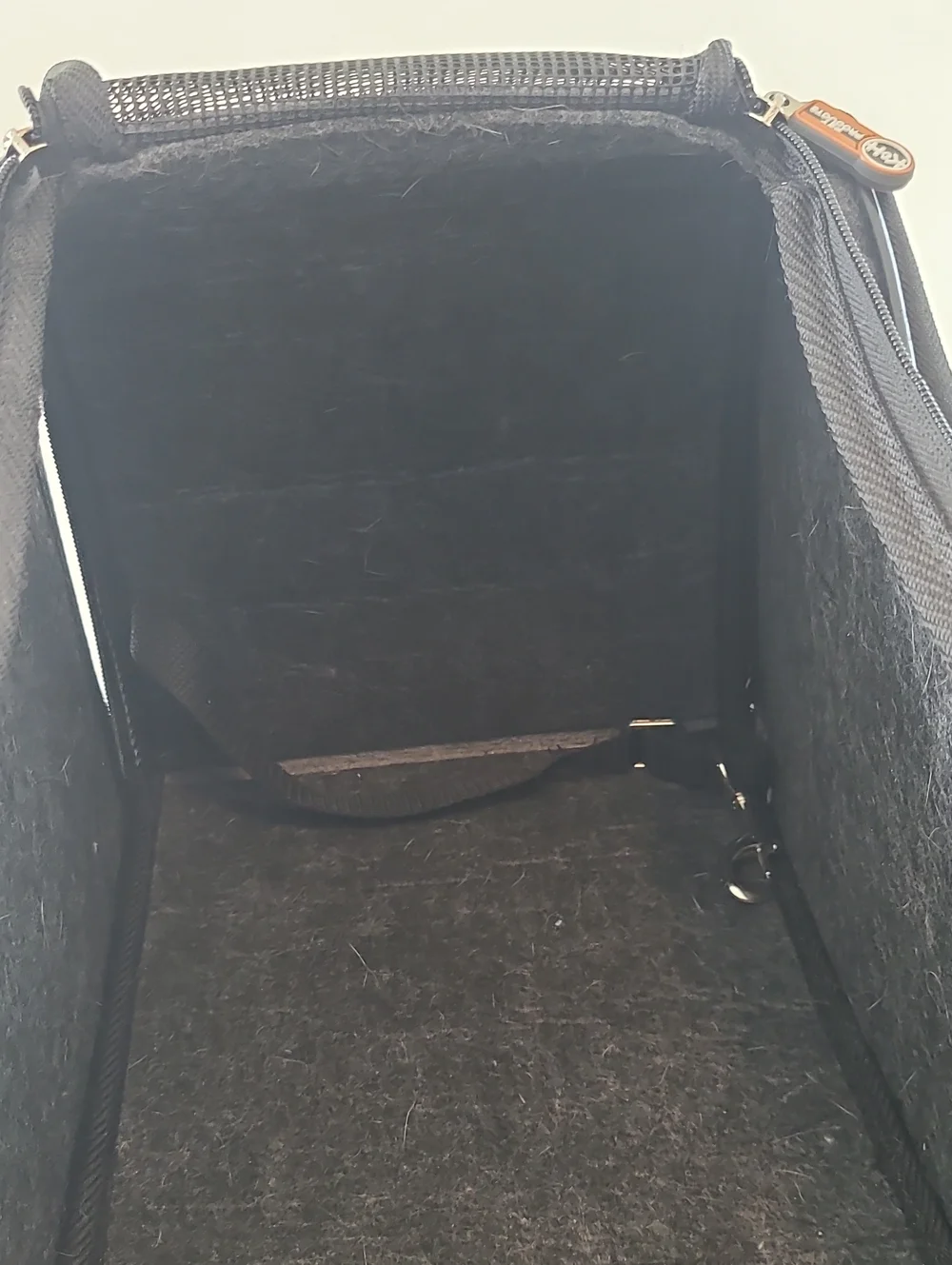 Gray & Black Soft-Sided Dog Carrier